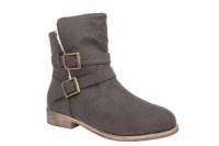 BOTÍN HEBILLA PULL GRIS